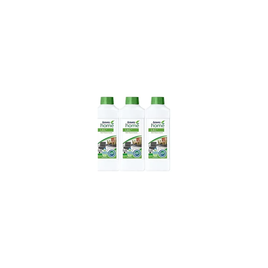 Amway Loc Çok Amaçlı Temizleyici 3 Adet x 1 Lt HomeTM L.o.c.TM