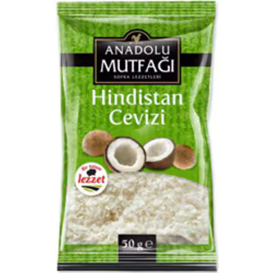Anadolu Mutfağı 50 gr Hindistan Cevizi
