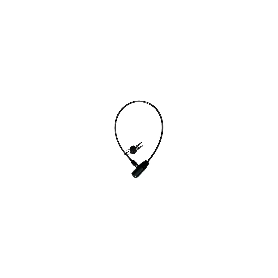 Anahtarlı Bisiklet Motor Kask Kilidi 65 cm 1 Adet Çelik Halatlı Dayanıklı Kilit 1410