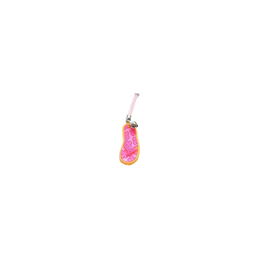 Anahtarlık Terlik Çanta Telefon Süsü Pembe Figürlü Çanta Ve Anahtarlık Süsü