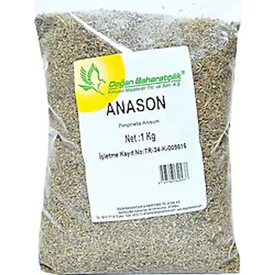 Anason Tohumu Doğal Tane 1000 gr Paket - 1 Adet