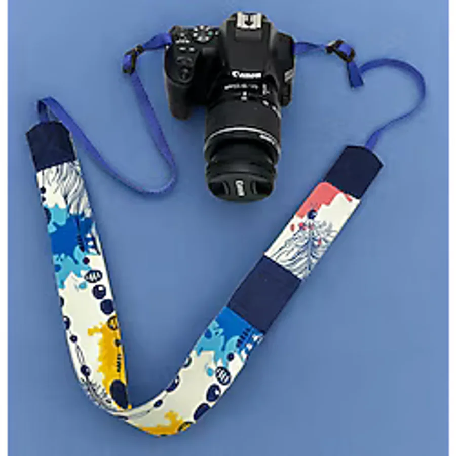 Anatolia SLR VE DSLR FOTOGRAF MAKİNELERİ İÇİN ETNİK DESEN BOYUN VE OMUZ ASKISI