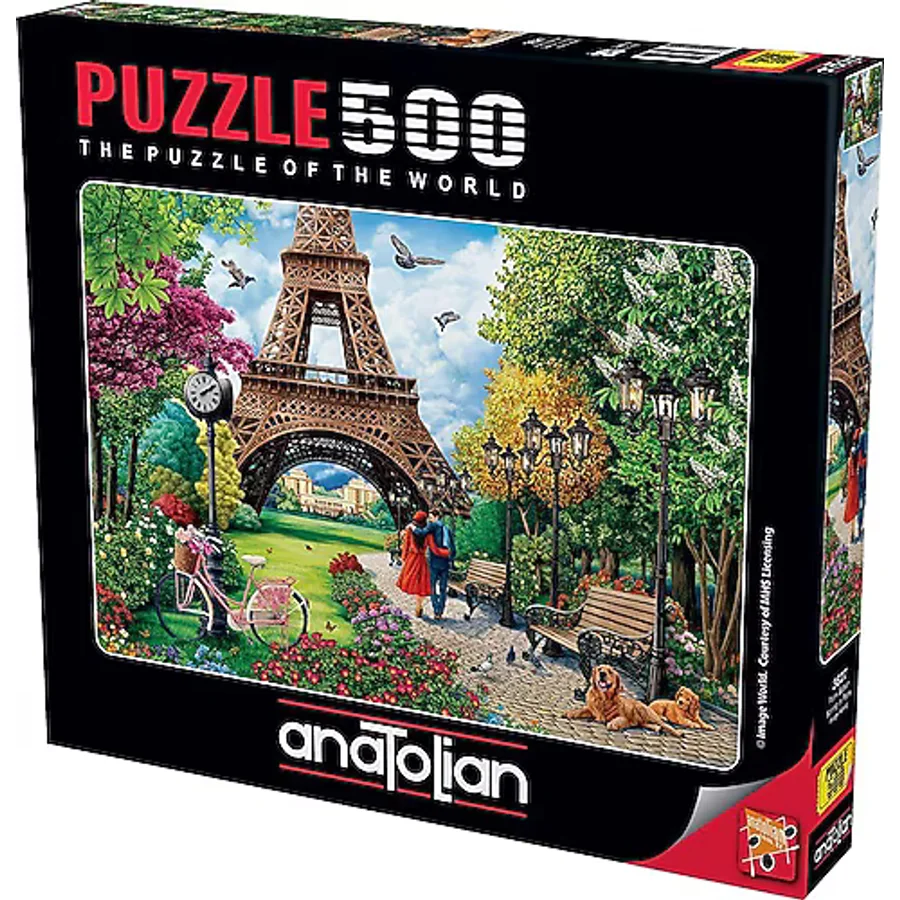 Anatolian Paris Baharı Puzzle 500 Parça 3627