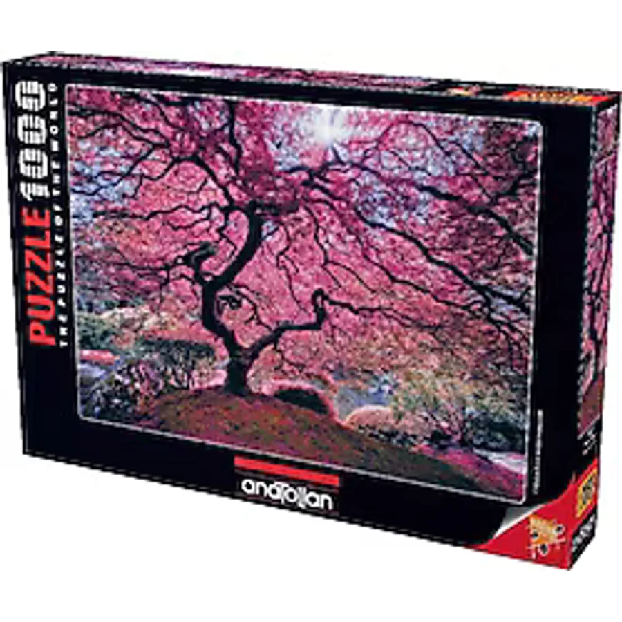 Anatolian Pink Tree 1000 parça Puzzle 1037