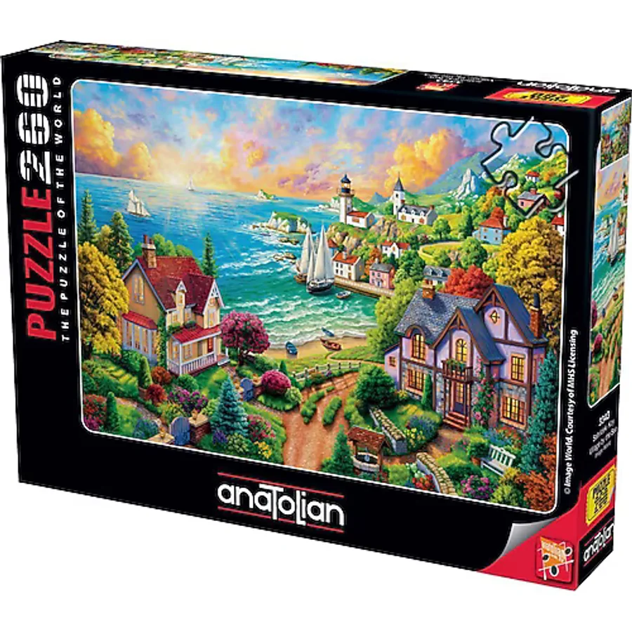 Anatolian Sahildeki Köy 260 Parça Puzzle 3343