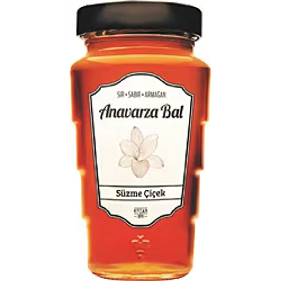 Anavarza 450 gr Süzme Çiçek Balı