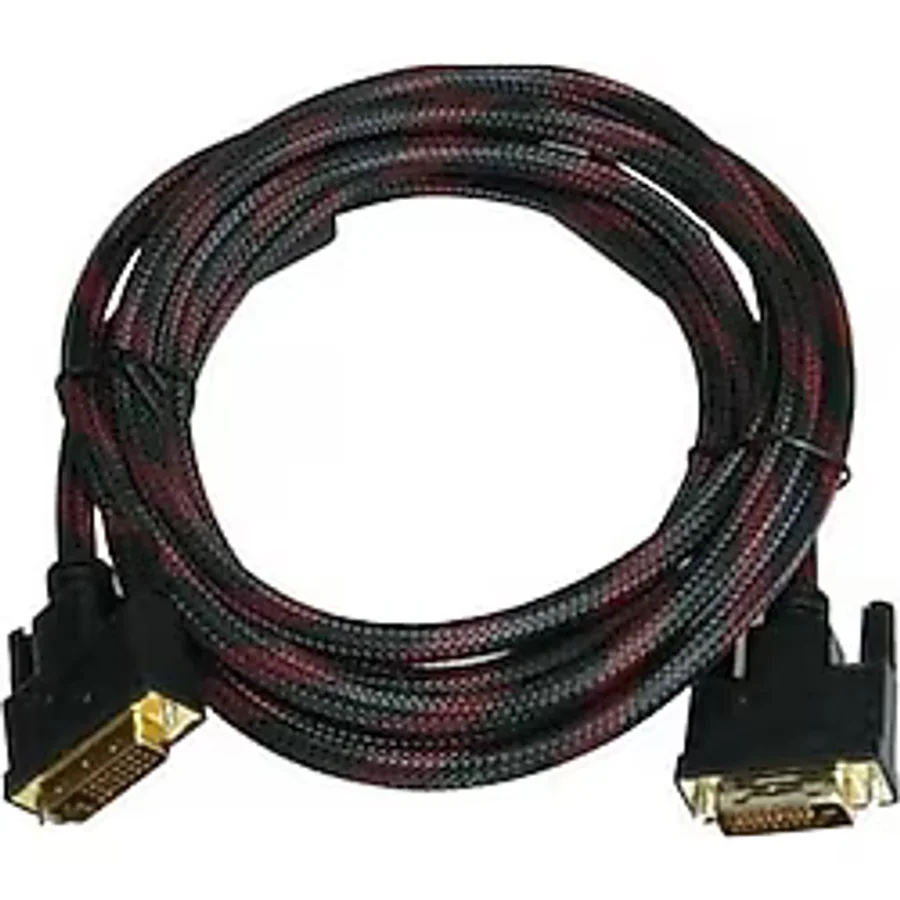 Ancheyn Dvi To Dvi Monitör Ekran Kablosu 3 Metre Ara Bağlantı Dvi-D 24+1 Örgü Kablo 4632