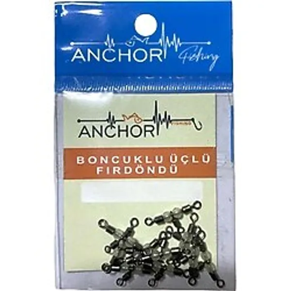 Anchor 3 Yönlü Boncuklu Fırdöndü No:1