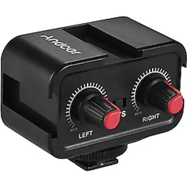 Andoer WS-VS Çift Kanallı Mikrofon Ses Mikseri D5705