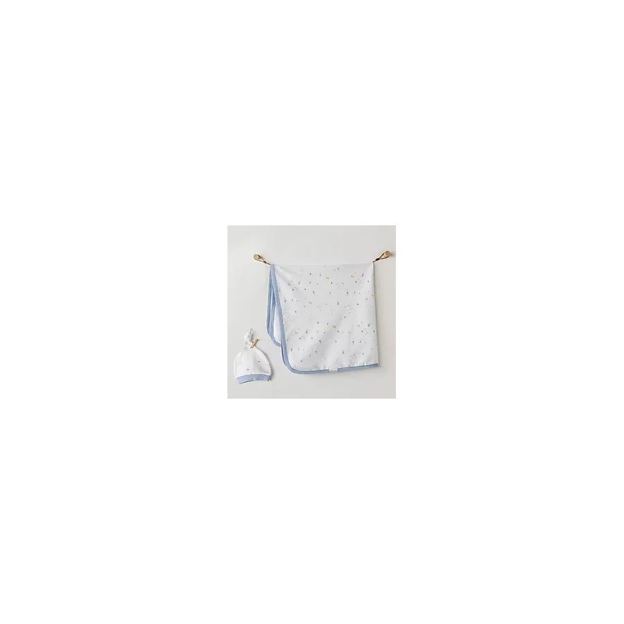 AndyWawa AC25606 85x90 cm Bebek Battaniyesi ve Şapka Takımı
