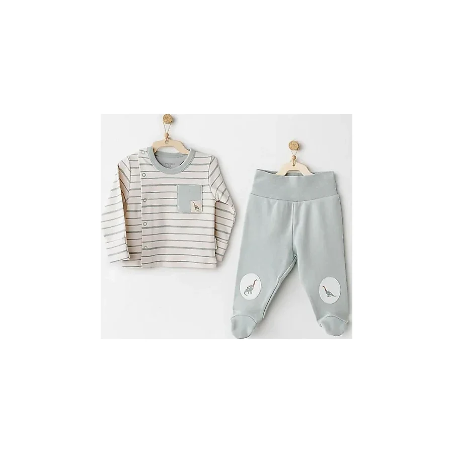 AndyWawa AC26009 Mummy S Snuggle Saurus 2'li Zıbın Takımı