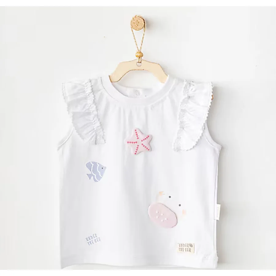 AndyWawa Casual AC25969 Kız Bebek Tişört