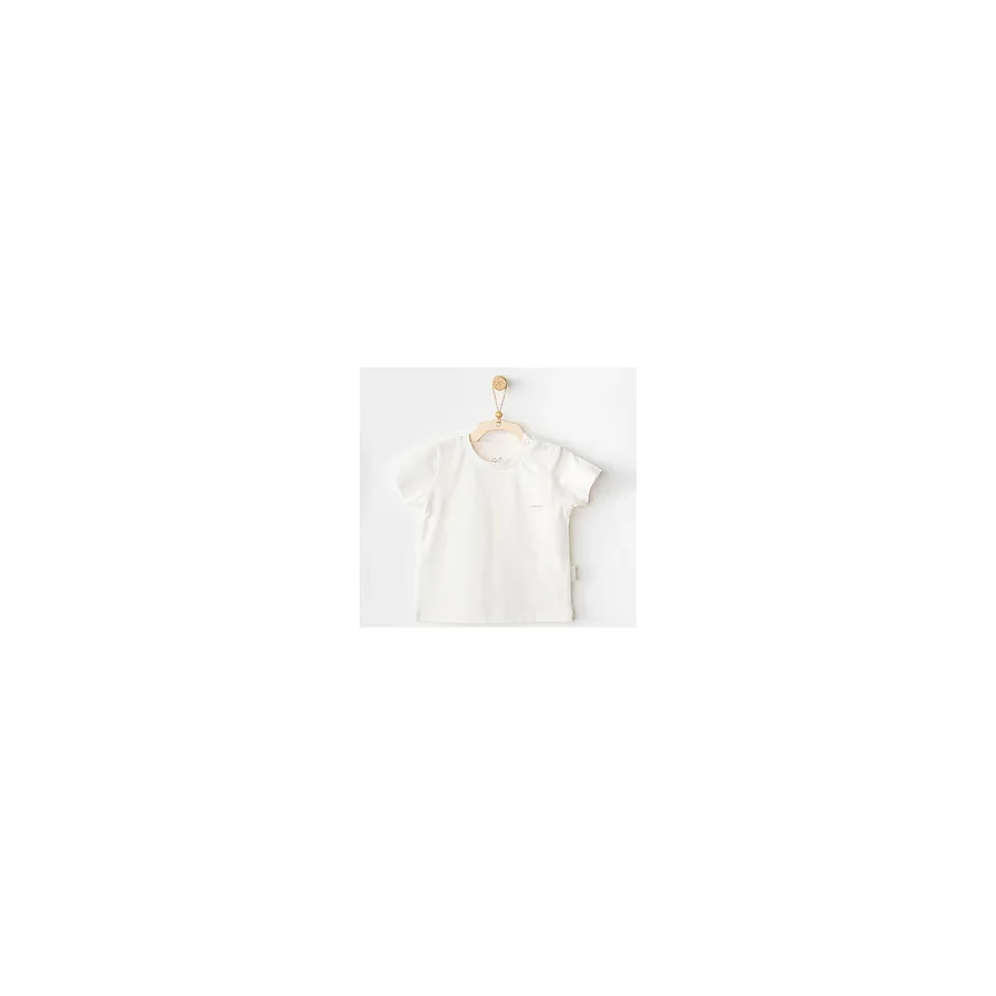 AndyWawa Casual AC25971 Beyaz Bebek Tişört