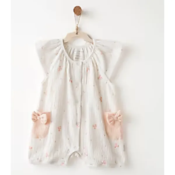 AndyWawa Little Swan Love AC26536 Kız Bebek Tulum