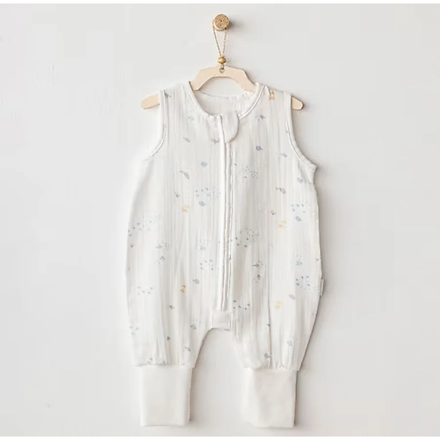 AndyWawa Ocean Is My Happy Place Muslin AC25610 Erkek Bebek Tulum
