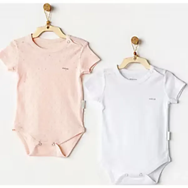 AndyWawa Sleeve Jacquard AC25554 2'li Bebek Body