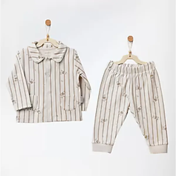 AndyWawa Zebra AC27283 Erkek Bebek Pijama Takımı