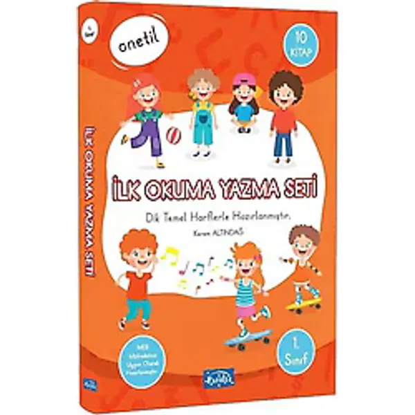 Anetil - İlk Okuma Yazma Seti (10 Kitap) - Kolektif