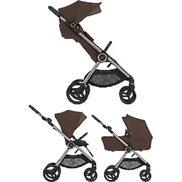 Anex IQ Premium Kabin Boya Dönüşebilen Çift Yönlü Bebek Arabası Portbebe ve Oto Koltuğu Dahil