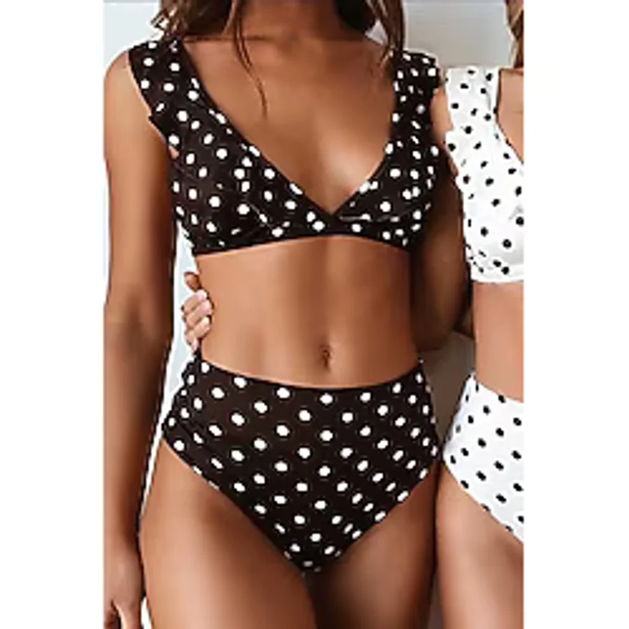 Angelsin Puantiyeli Bikini Takım Çok Renkli 36