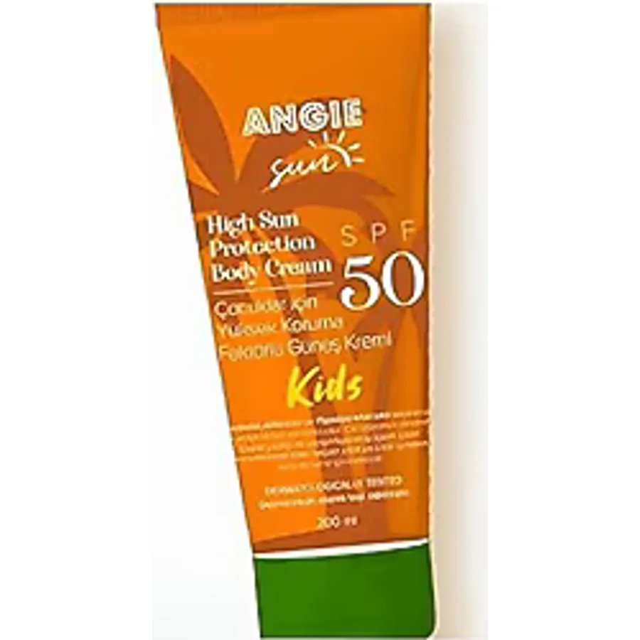 Angie Sun 200 ml 50 Faktör Çocuk Güneş Kremi