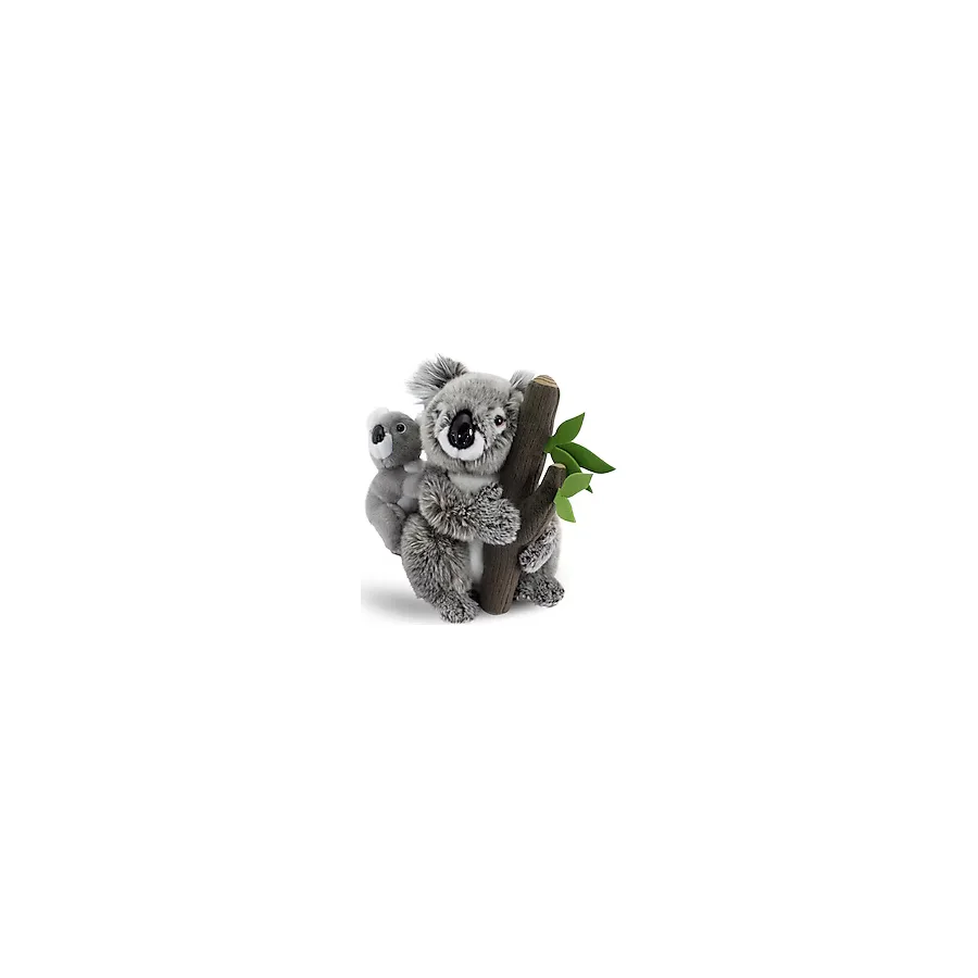 Animals Of The World Ağaçta Yavrulu Koala 26 cm