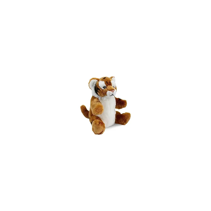 Animals Of The World Kaplan Kukla Peluş Oyuncak, Tüm Beden, 26cm