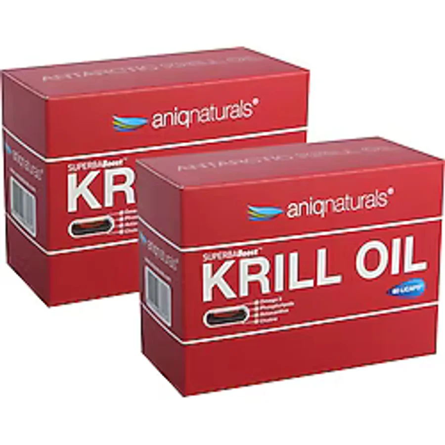 Aniqnaturals Superba Krill Oil Blister 60 Kapsül 2'li