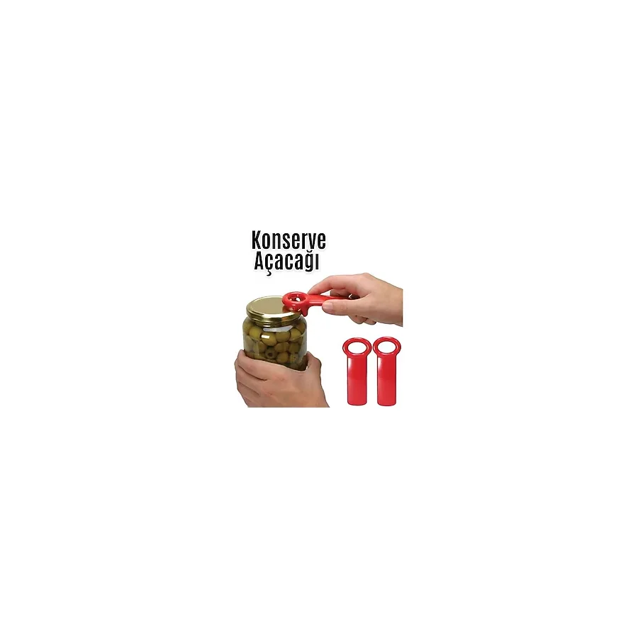 Ankaflex 2 Adet Renkli Kavanoz Konserve Açacağı Kavanoz Kapağı Açacağı
