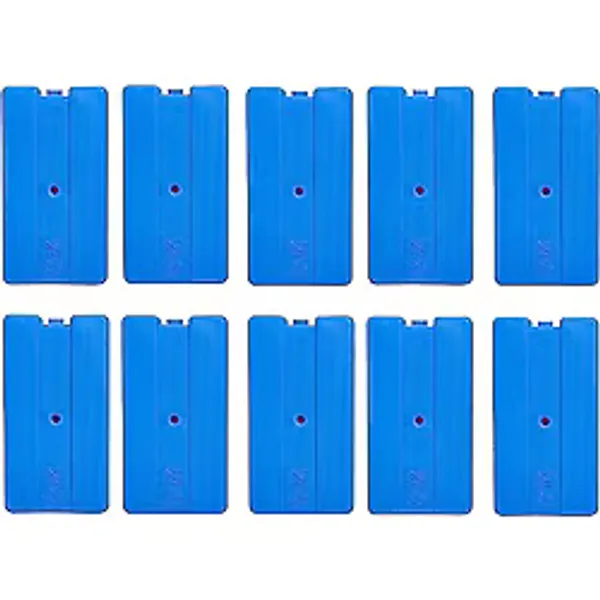 Ankanorm Buz Aküsü Buz Kasedi Ice Box 10nanlu Set 370 ml x 10, Ankanorm, Mavi