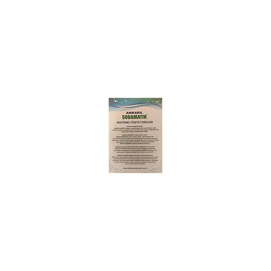 Ankara Sodamatik (1 Kg X 1 Adet) & Kartül Tül Beyazlatıcı (500 Gr X 1 Adet)