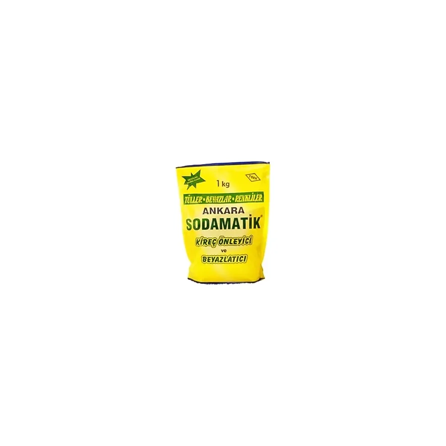 Ankara Sodamatik (1 Kg X 2) Kireç Önleyici Ve Beyazlatıcı (tüller-beyazlar-renkliler)