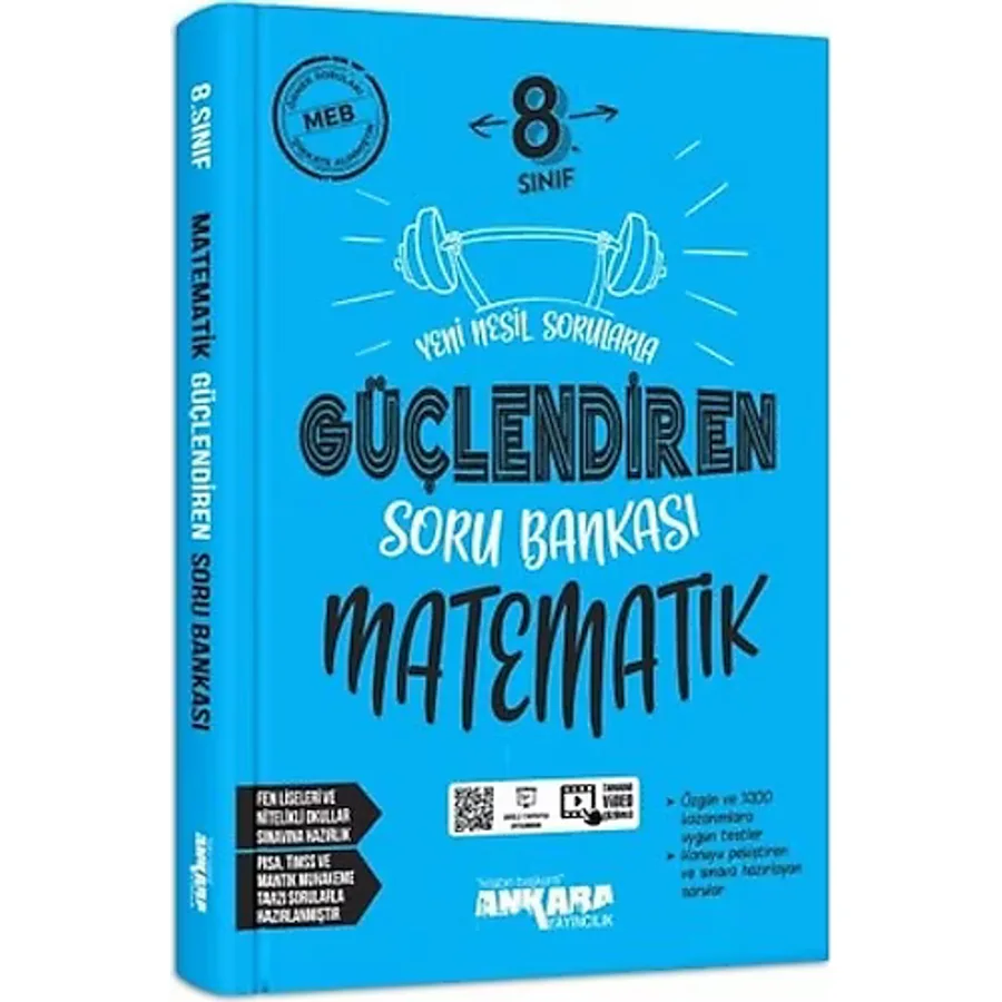 Ankara Yayıncılık 8. Sınıf Güçlendiren Matematik Soru Bankası