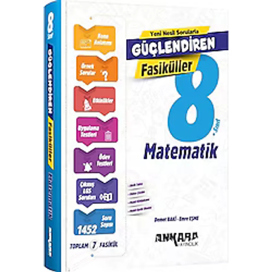 Ankara Yayıncılık 8. Sınıf Matematik Güçlendiren Fasikülleri