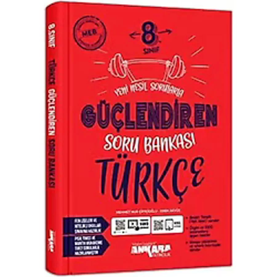 Ankara Yayıncılık 8. Sınıf Türkçe Güçlendiren Soru Bankası