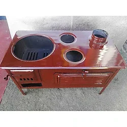 Ankaralı SAC KUZİNE EMAYE SOBA BAHÇE SOBASI
