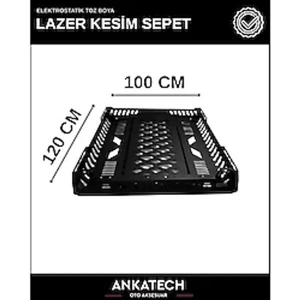 ANKATECH SSANGYONG KORANDO SPORTS 100x120 LAZER KESİM TAVAN SEPETİ TÜM MODELLER