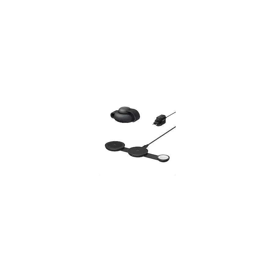 Anker Ufo MagGo B25M8 Siyah 3in1 MagSafe Kablosuz Şarj Aleti
