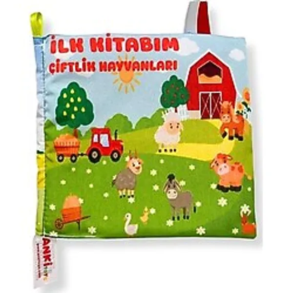 Anki Toys Ilk Kitaplarım Çiftlik Hayvanları - Hışırtılı Bebek Kitabı - Yok