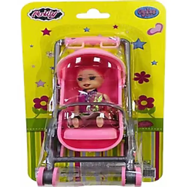Anlily Oyuncak Bebek Arabası ve Bebek