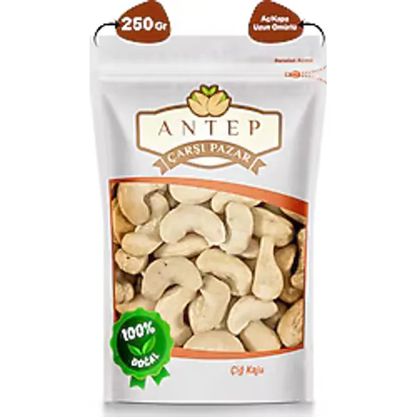 Antep Çarşı Pazar Çiğ Kaju İçi 250 gr