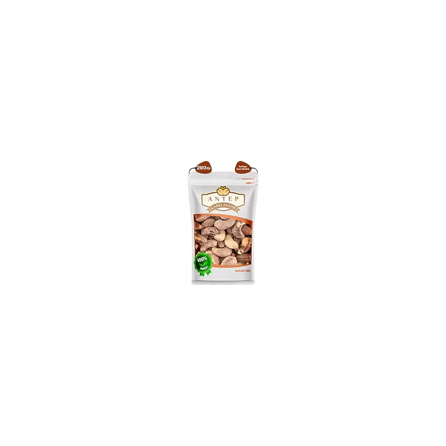 Antep Çarşı Pazar Kabuklu Kaju Iri Boy 200 Gr.