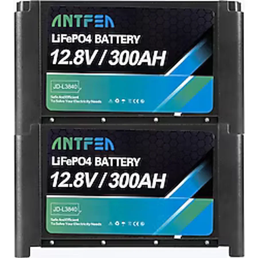 Antfea L3840 12.8V 300 Ah İstiflenebilir Solar Akü 2 Adet