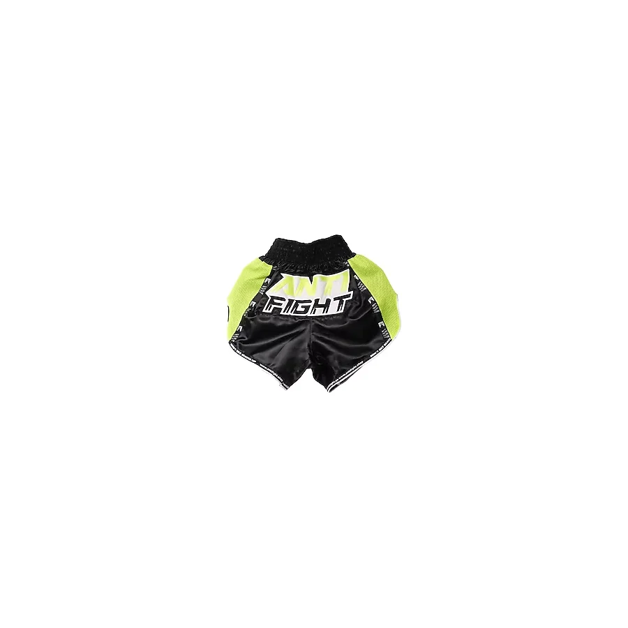 anti fight Klasik Kickboks Muaythai Şortu Neon Yeşili
