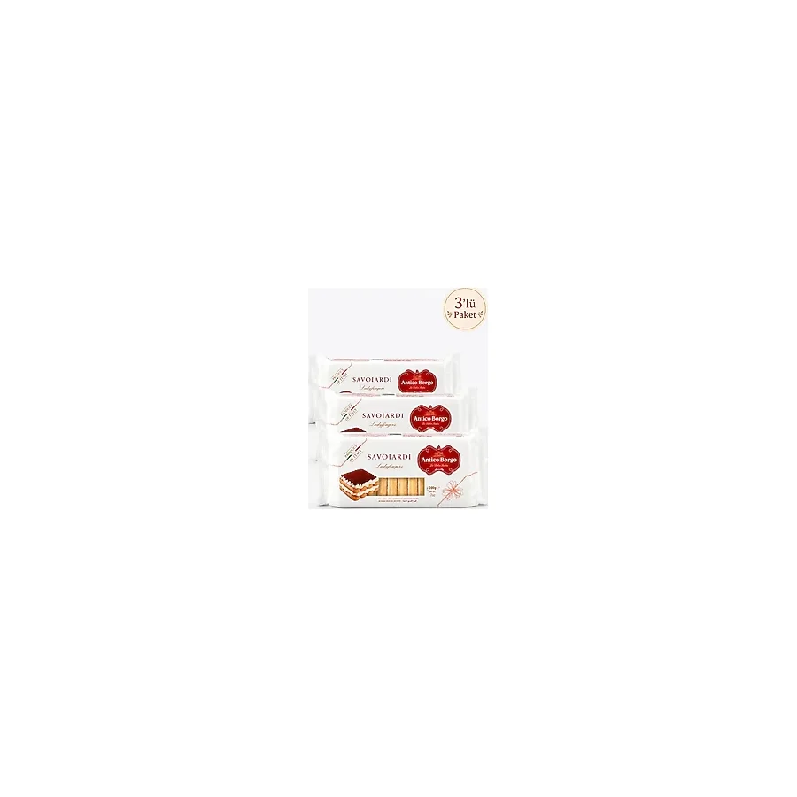 Antico Borgo Savoiardi Kedi Dili 200 gr x 3 Adet