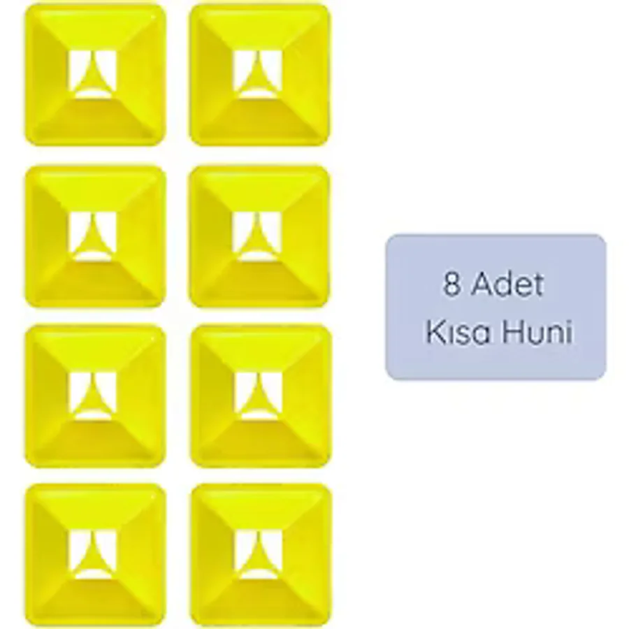 Antrenman Çanağı 8'lı Idman Çanağı Sarı