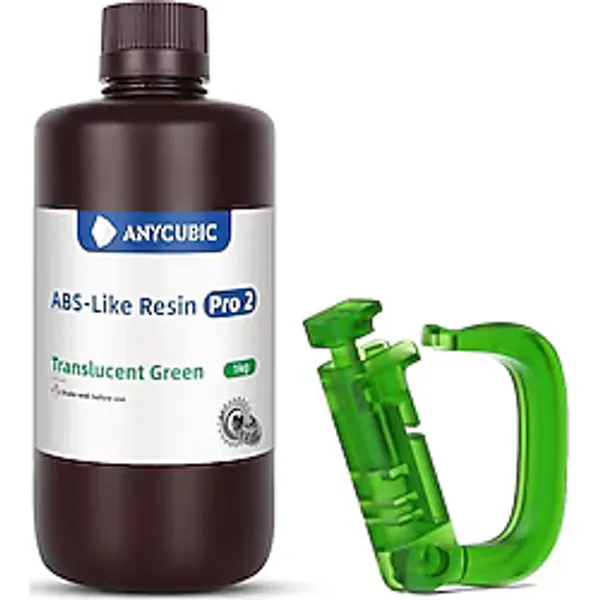 Anycubic Abs Like Resin Pro 2 Uv Reçine 1kg Şeffaf Yeşil - 1 adet