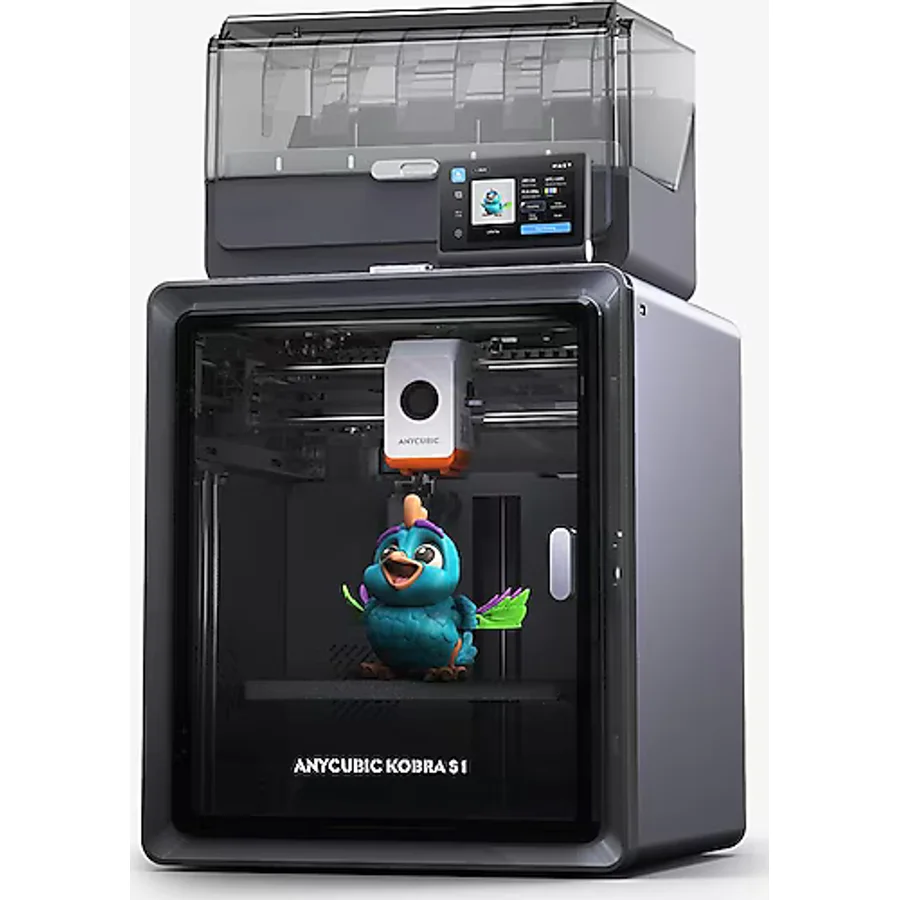 Anycubic Kobra S1 Combo Kapalı Kasa Hızlı 3D Yazıcı