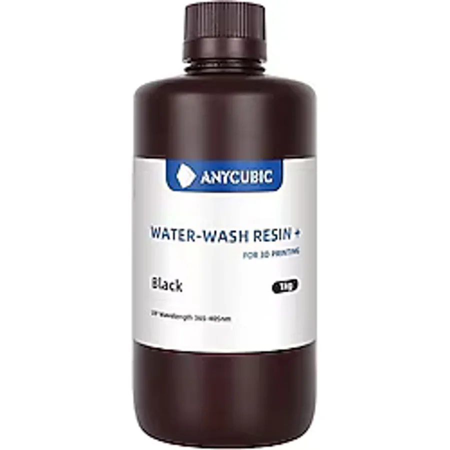Anycubic Water Washable (Suda Yıkanabilir) Uv Siyah Reçine 1kg.-Teknoartshop