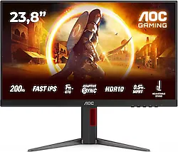 AOC 24G4HA 23.8" 0.5 ms Full HD Pivot IPS 200 Hz Oyuncu Monitörü